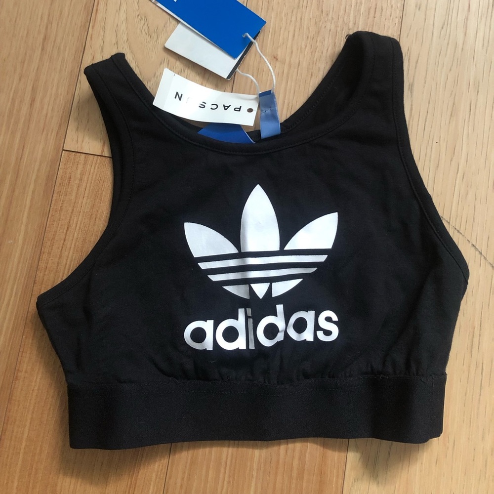 Adidas Trefoil Crop Top